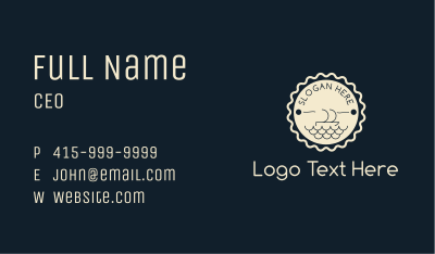 Boat Sailing Badge Business Card Image Preview