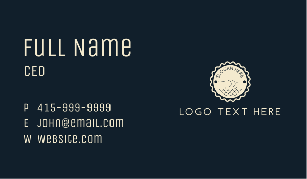 Boat Sailing Badge Business Card Design Image Preview