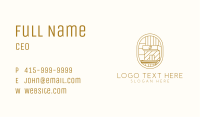 Minimalist Coffee Shop Business Card Image Preview