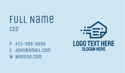 House Document Contract Business Card Image Preview