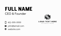 Creative Media Entertainment Letter S Business Card Preview