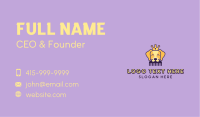 Crown Dog Grooming Business Card Image Preview