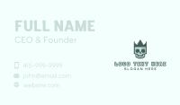Cyber Skull Pixel Business Card Image Preview