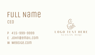 Maternity Mother Baby Business Card Image Preview