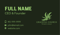 Medical Cannabis Eye Business Card Image Preview