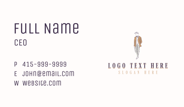 Apparel Fashion Styling Business Card Design Image Preview