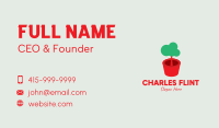 Cute Potted Plant  Business Card Image Preview