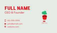 Cute Potted Plant  Business Card Image Preview