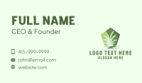 Grass Gardening Badge  Business Card Preview