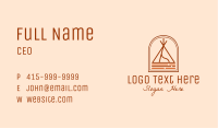 Tent Business Cards | Tent Business Card Maker | BrandCrowd