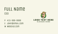 Farmer Man Agriculture Business Card Image Preview