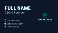 Artificial Intelligence Technology Business Card Image Preview