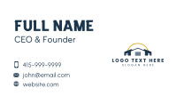 Industrial Logistics Warehouse Business Card Image Preview