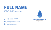 Sail Boat Blade Business Card Image Preview
