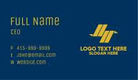 Financial Business Shape Business Card Image Preview