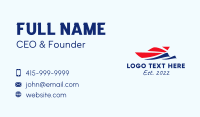 Speedboat Sail Cruiser Business Card Image Preview