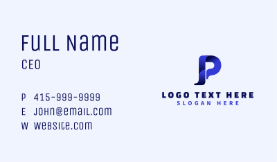 IT Programmer Tech Business Card Image Preview