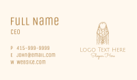 Nature Boho Macrame Dreamcatcher Business Card Image Preview