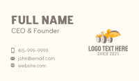 Heavy Duty Bulldozer Business Card Image Preview