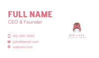 Woman Hair Beauty Salon Business Card Image Preview