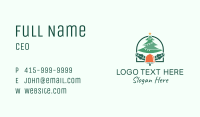 Christmas Tree Bell  Business Card Image Preview
