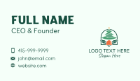 Christmas Tree Bell  Business Card Image Preview