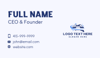 Disinfection Pressure Wash Business Card Image Preview