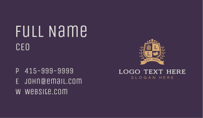 Law School Institute Business Card Image Preview