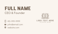 Baguette Bread Baker Business Card Preview