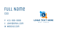 Charity Organization Letter  Business Card Image Preview
