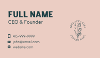 Events Elegant Florist  Business Card Preview