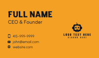 Robot Head Tech Toys Business Card Preview