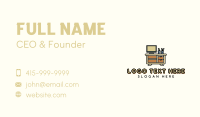 Furniture TV Cabinet Business Card Design