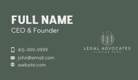 Tree Forest Adventure Business Card Image Preview