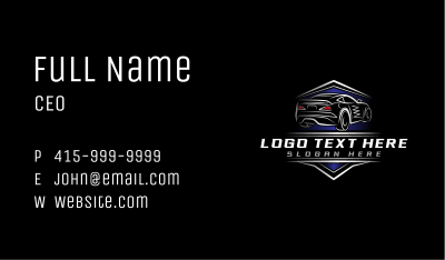 Car Automotive Garage Business Card Image Preview