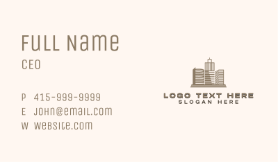 Real Estate Property Business Card Image Preview