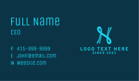 Digital Marketing Firm Letter N Business Card Image Preview