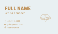 Luxury Diamond Business Business Card Design