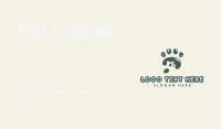 Panda Paw Veterinary Business Card Image Preview