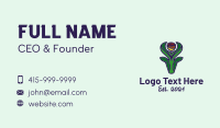 Wild Bull Rose  Business Card Preview