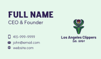 Wild Bull Rose  Business Card Image Preview