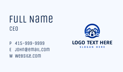 House Subdivision Company Business Card Image Preview