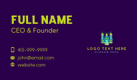 Fun Bounce House Castle Business Card Preview