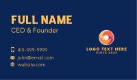 Multicolor Shutter Letter O Business Card Image Preview