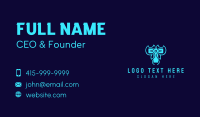 Tech Gaming Letter T  Business Card Preview