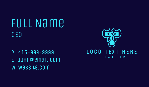 Tech Gaming Letter T  Business Card Design Image Preview