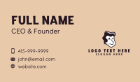 Smiling Retro Boy Business Card Design