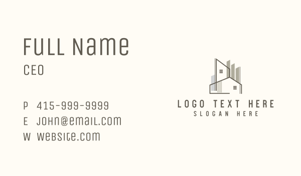 Architect Structure Builder  Business Card Design Image Preview
