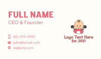 Baby Rattle Baby Business Card Design