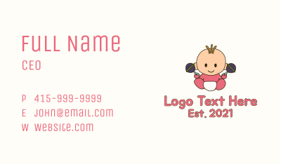 Baby Rattle Baby Business Card Image Preview